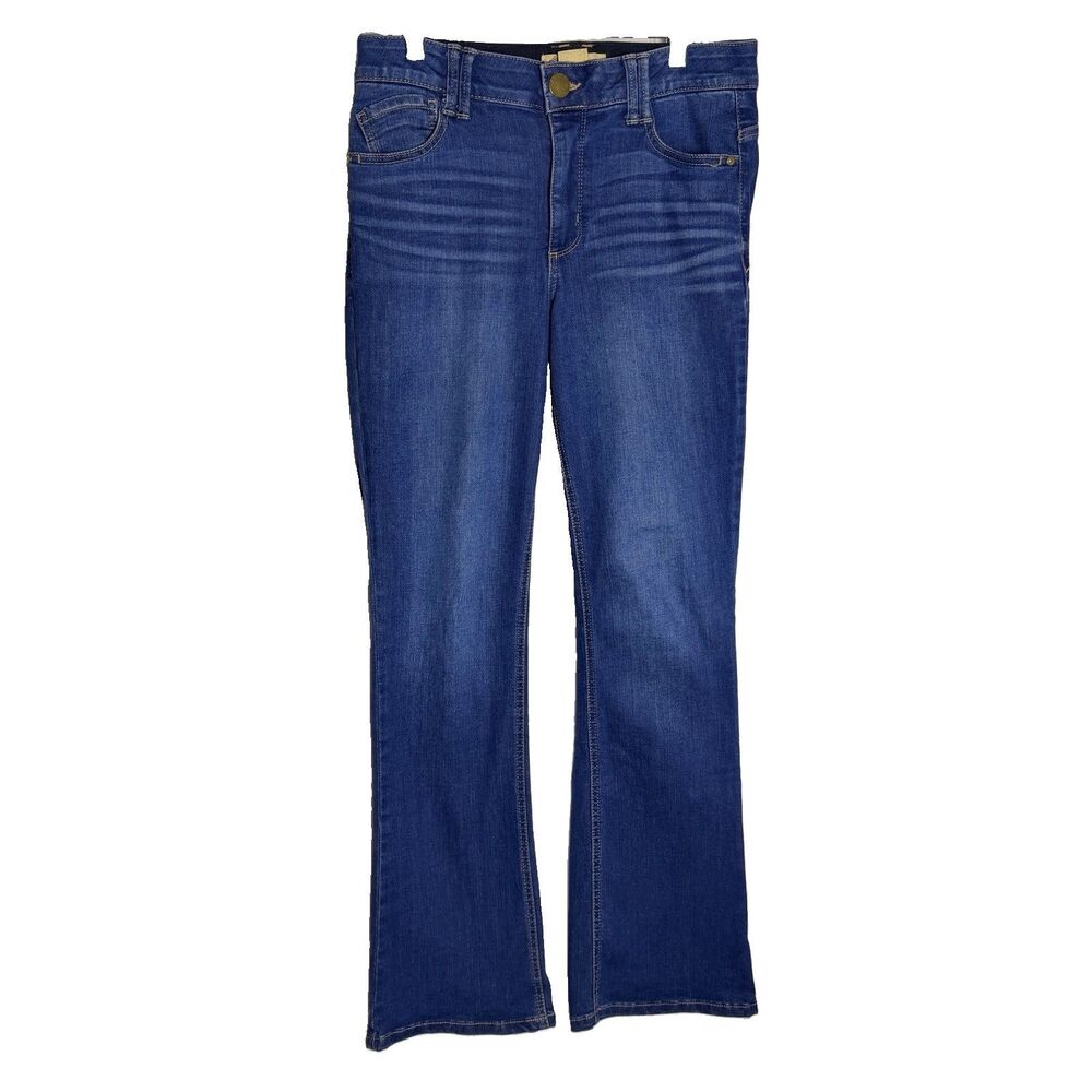 Democracy Absolution Bootcut Jeans Women’s 8 Blue Stretch Dark Wash Mid Rise